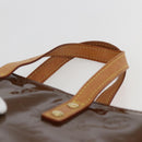 LOUIS VUITTON Monogram Vernis Reade PM Hand Bag Bronze M91146 LV Auth gh1836-8