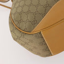 GUCCI GG Canvas Tote Bag 2way Beige Gold 000 2854 0282 Auth gh1838-13