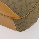 GUCCI GG Canvas Tote Bag 2way Beige Gold 000 2854 0282 Auth gh1838-14