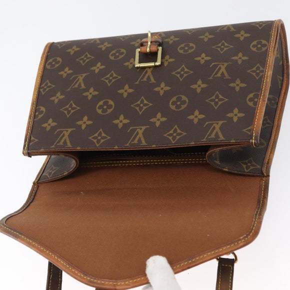 LOUIS VUITTON Monogram Bel Air Hand Bag 2way M51122 LV Auth gh1839