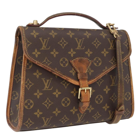 LOUIS VUITTON Monogram Bel Air Hand Bag 2way M51122 LV Auth gh1839