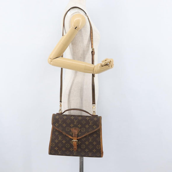 LOUIS VUITTON Monogram Bel Air Hand Bag 2way M51122 LV Auth gh1839