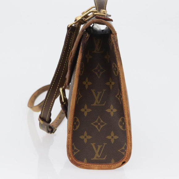 LOUIS VUITTON Monogram Bel Air Hand Bag 2way M51122 LV Auth gh1839
