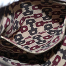 GUCCI GG Canvas Web Sherry Line Shoulder Bag Beige Gold Red 144388 Auth gh1840-21