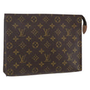 LOUIS VUITTON Monogram Poche Toilette 26 Pouch M47542 LV Auth gh1841-1
