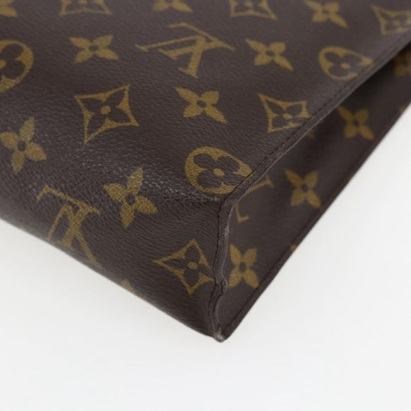 LOUIS VUITTON Monogram Poche Toilette 26 Pouch M47542 LV Auth gh1841