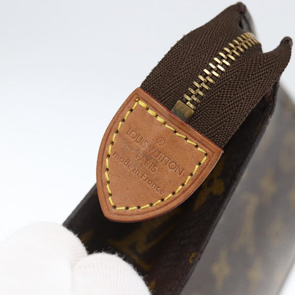 LOUIS VUITTON Monogram Poche Toilette 26 Pouch M47542 LV Auth gh1841