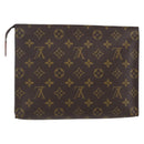 LOUIS VUITTON Monogram Poche Toilette 26 Pouch M47542 LV Auth gh1841-2
