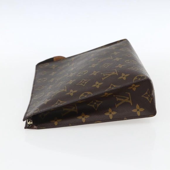 LOUIS VUITTON Monogram Poche Toilette 26 Pouch M47542 LV Auth gh1841