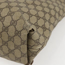 GUCCI GG Supreme Web Sherry Line Bag PVC Beige Gold 002 123 6487 Auth gh1842-15
