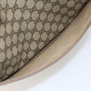 GUCCI GG Supreme Web Sherry Line Bag PVC Beige Gold 002 123 6487 Auth gh1842-21