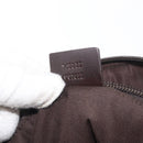 GUCCI GG Canvas Shoulder Bag Beige Silver 145857 Auth gh1844-22