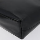 PRADA Tote Bag Leather Black Auth gh1848-15