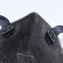 PRADA Tote Bag Leather Black Auth gh1848-18