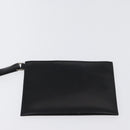 PRADA Tote Bag Leather Black Auth gh1848-21