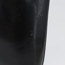 PRADA Tote Bag Leather Black Auth gh1848-3