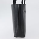 PRADA Tote Bag Leather Black Auth gh1848-5