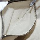 GUCCI GG Canvas Shoulder Bag Beige Gold 257072 Auth gh1853-21