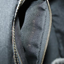 FENDI Pecan Canvas Rucksack PVC Braun Schwarz Gold Authentisch gh1856-12