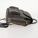 FENDI Pecan Canvas Rucksack PVC Braun Schwarz Gold Authentisch gh1856-3