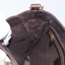 GUCCI GG Canvas Shoulder Bag Beige Gold 109106 Auth gh1860-18