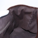 GUCCI GG Canvas Web Sherry Line Tote Bag Beige Red Green 145810 Auth gh1862-18