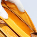 LOUIS VUITTON Monogram Vernis Christy MM Shoulder Bag Jaune M91108 Auth gh1865-11