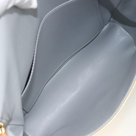 LOUIS VUITTON Monogram Vernis Thompson Street Bag Gris M91008 LV Auth gh1867