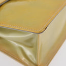 LOUIS VUITTON Monogram Vernis Spring Street Hand Bag Gris M91029 LV Auth gh1868-8