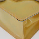LOUIS VUITTON Monogram Vernis Spring Street Hand Bag Gris M91029 LV Auth gh1868-15