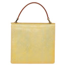 LOUIS VUITTON Monogram Vernis Spring Street Hand Bag Gris M91029 LV Auth gh1868-2