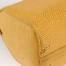 LOUIS VUITTON Epi Speedy 25 Hand Bag Tassili Yellow M43019 LV Auth gh1870-14