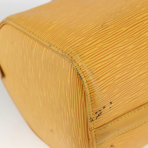 LOUIS VUITTON Epi Speedy 25 Hand Bag Tassili Yellow M43019 LV Auth gh1870