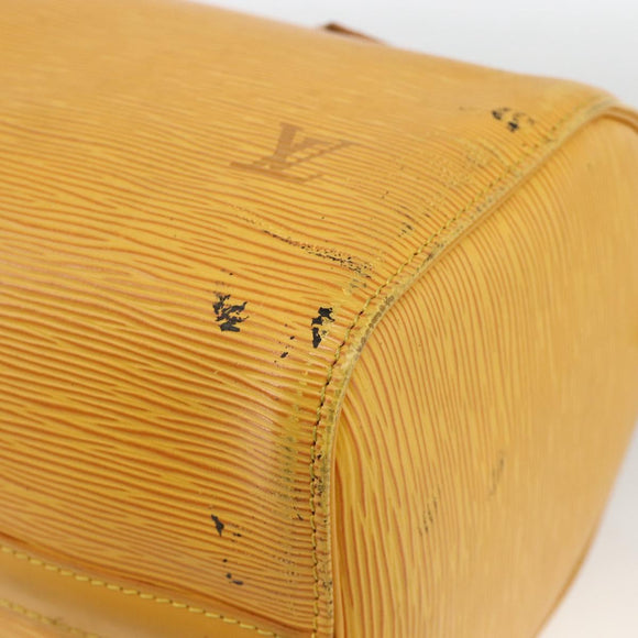 LOUIS VUITTON Epi Speedy 25 Hand Bag Tassili Yellow M43019 LV Auth gh1870
