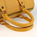 LOUIS VUITTON Epi Speedy 25 Hand Bag Tassili Yellow M43019 LV Auth gh1870-7