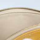 LOUIS VUITTON Monogram Vernis Lexington Pouch Beige M91010 LV Auth gh1874-17