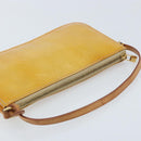 LOUIS VUITTON Monogram Vernis Lexington Pouch Beige M91010 LV Auth gh1874-6