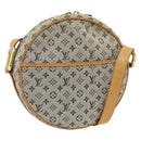 LOUIS VUITTON Monogram Mini Jeanne GM Shoulder Bag Blue M92000 LV Auth gh1883-1