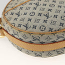 LOUIS VUITTON Monogram Mini Jeanne GM Shoulder Bag Blue M92000 LV Auth gh1883-15