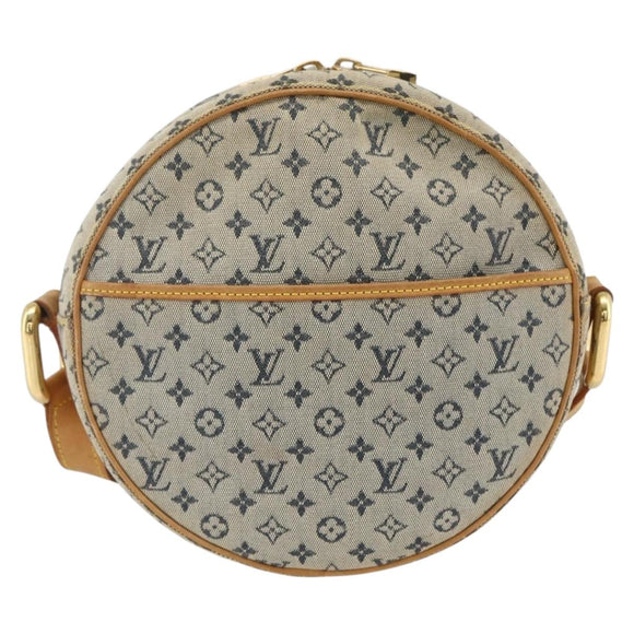 LOUIS VUITTON Monogram Mini Jeanne GM Shoulder Bag Blue M92000 LV Auth gh1883