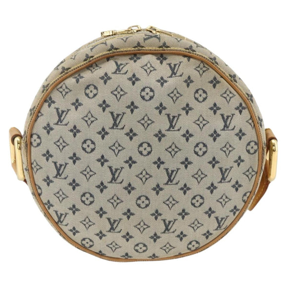 LOUIS VUITTON Monogram Mini Jeanne GM Shoulder Bag Blue M92000 LV Auth gh1883