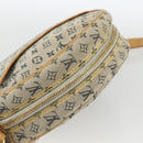LOUIS VUITTON Monogram Mini Jeanne GM Shoulder Bag Blue M92000 LV Auth gh1883-6