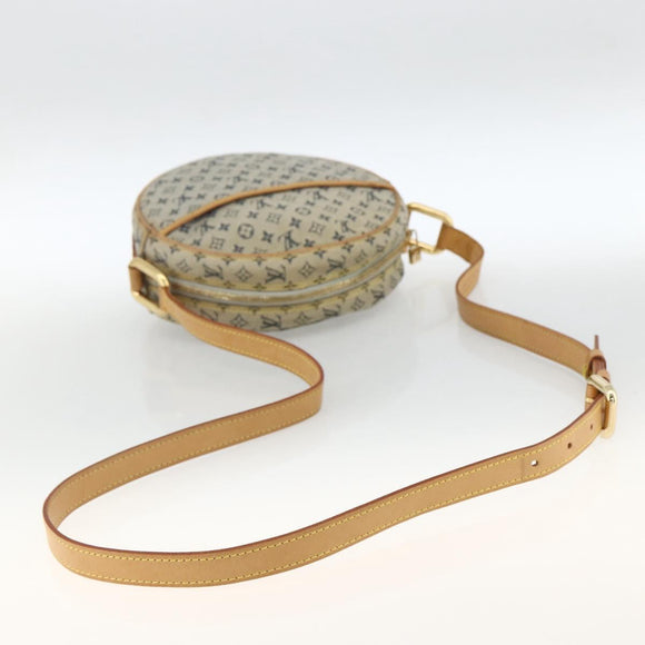 LOUIS VUITTON Monogram Mini Jeanne GM Shoulder Bag Blue M92000 LV Auth gh1883