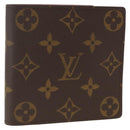 LOUIS VUITTON Monogram Portefeuille Marco Bifold Wallet M61675 LV Auth gh1887-1