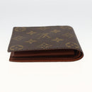 LOUIS VUITTON Monogram Portefeuille Marco Bifold Wallet M61675 LV Auth gh1887-5