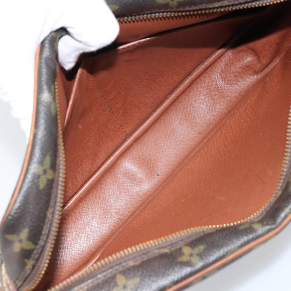 LOUIS VUITTON Monogram Compiegne 28 Clutch Bag M51845 LV Auth gh1888