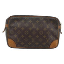 LOUIS VUITTON Monogram Compiegne 28 Clutch Bag M51845 LV Auth gh1888-2