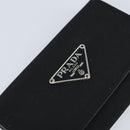 PRADA Key Case Nylon Black Black Auth gh1895-17