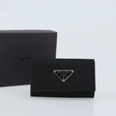 PRADA Key Case Nylon Black Black Auth gh1895-12