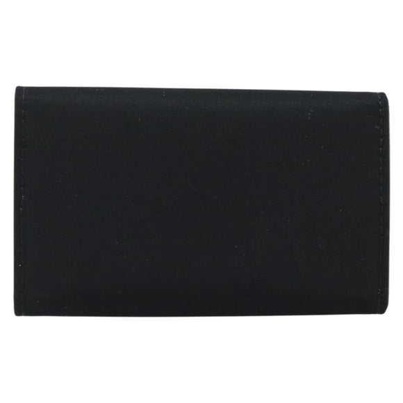 PRADA Key Case Nylon Black Black Auth gh1895